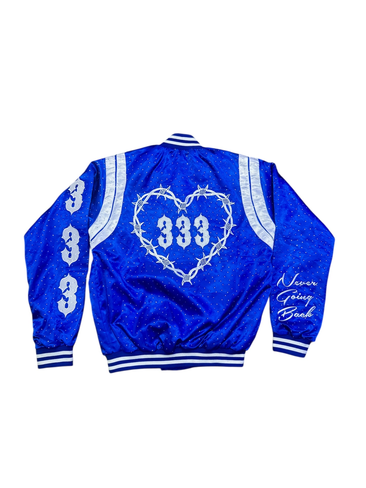 Blue Mafia Varsity Jacket