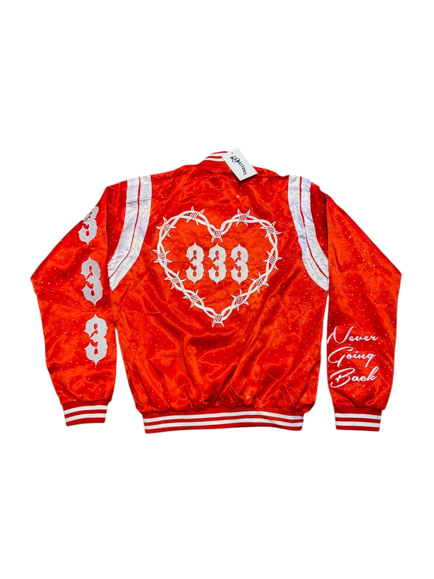 Red Mafia Varsity Jacket