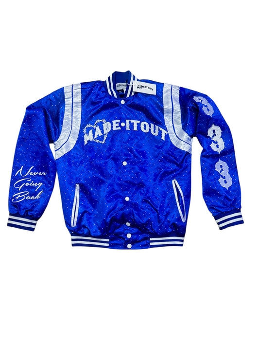 Blue Mafia Varsity Jacket